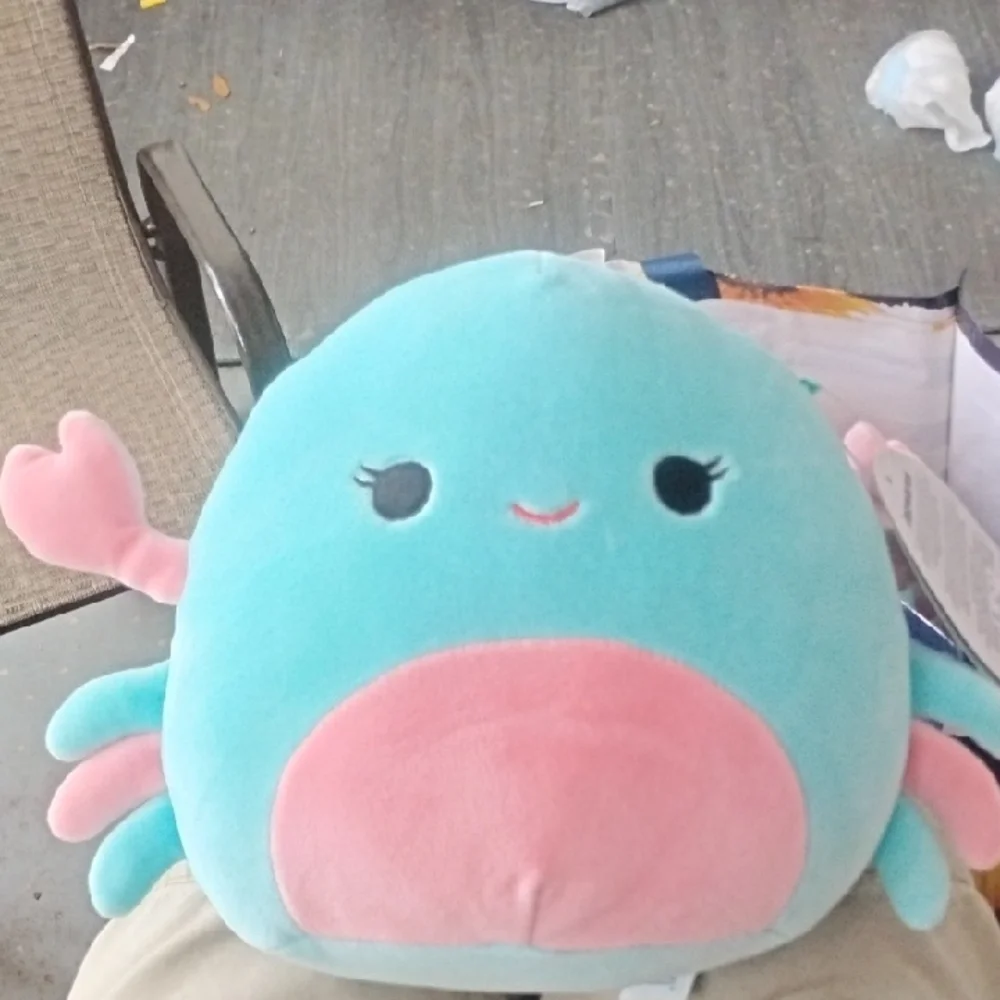 Squishmallows Isler Pink And Blue Crab
